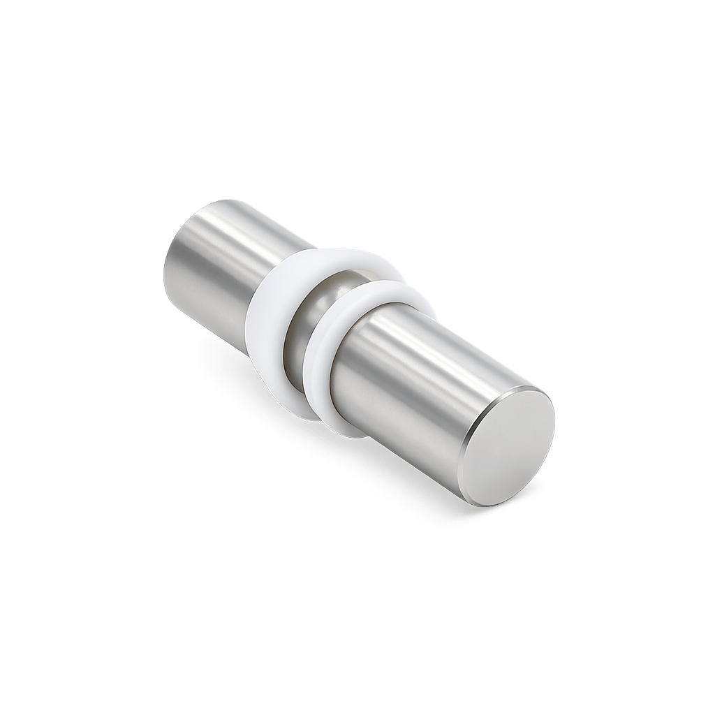 PTFE ferrule and stainless-steel compression hardware for reusable 1/4-inch SS316 battery test cell