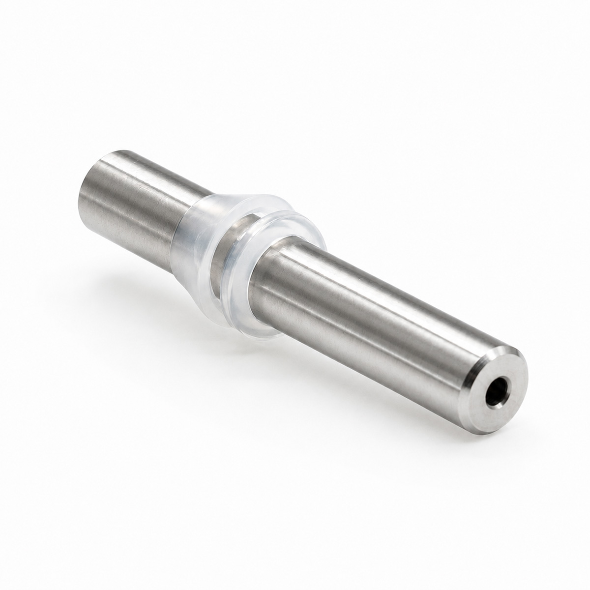 PFA compression nut and ferrule sealing system for reusable 1/4-inch battery test cell
