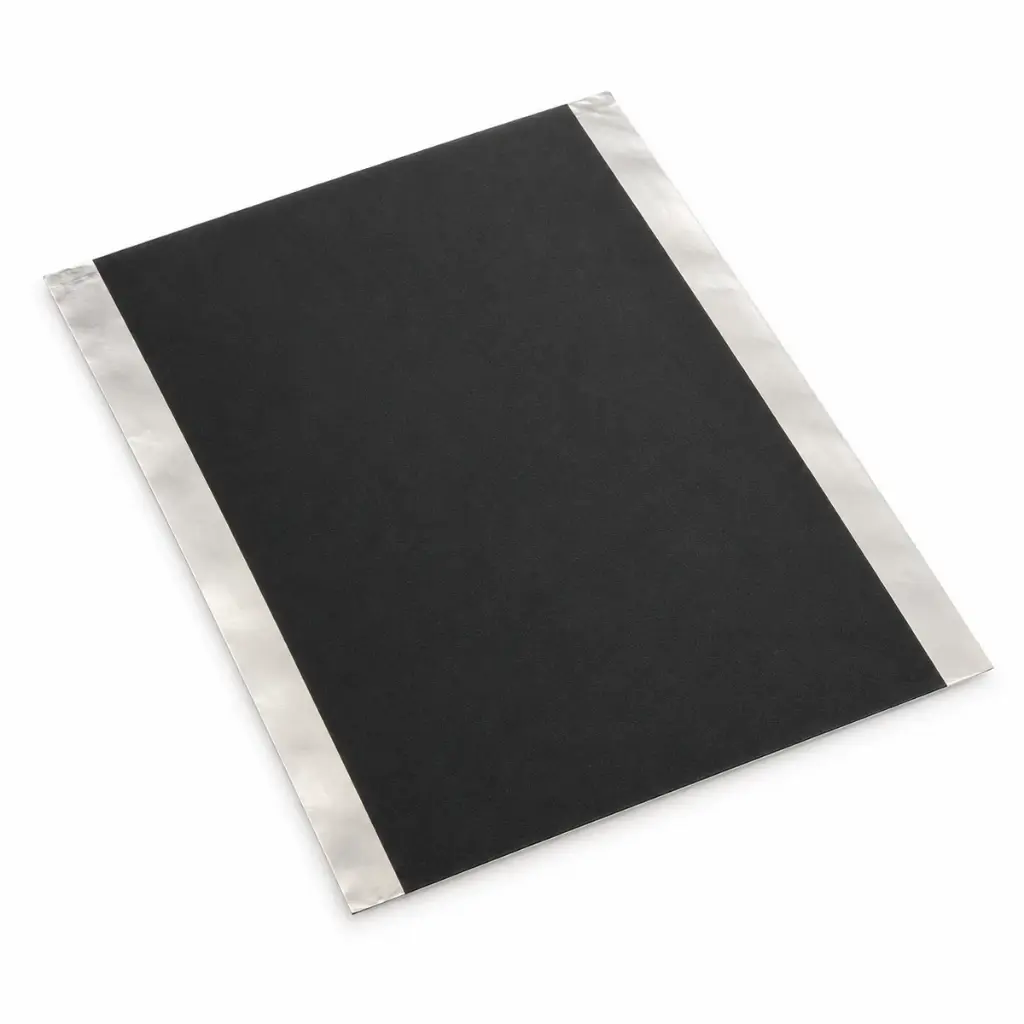 NFM111 single-sided cathode sheet with black coating and aluminium edge margins