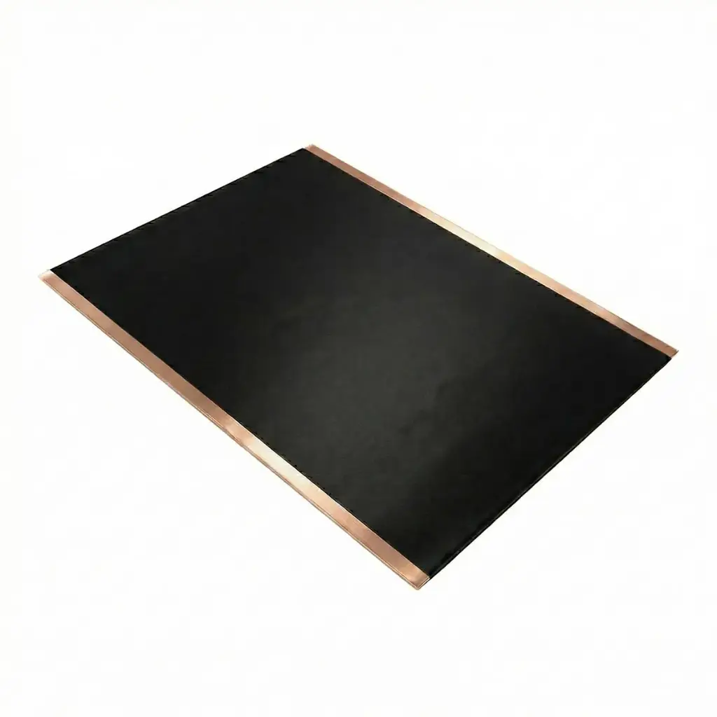 Double-Layer CMS Graphite Anode Sheet – Double-Side Coated on Copper Foil (241 × 200 mm), 5 Sheets/Bag