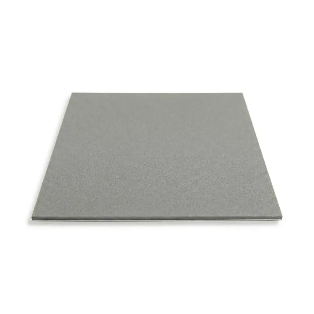 SS316 Sintered Stainless Steel Foam Sheet – 250 × 250 mm, 1 mm Thickness, 100 PPI