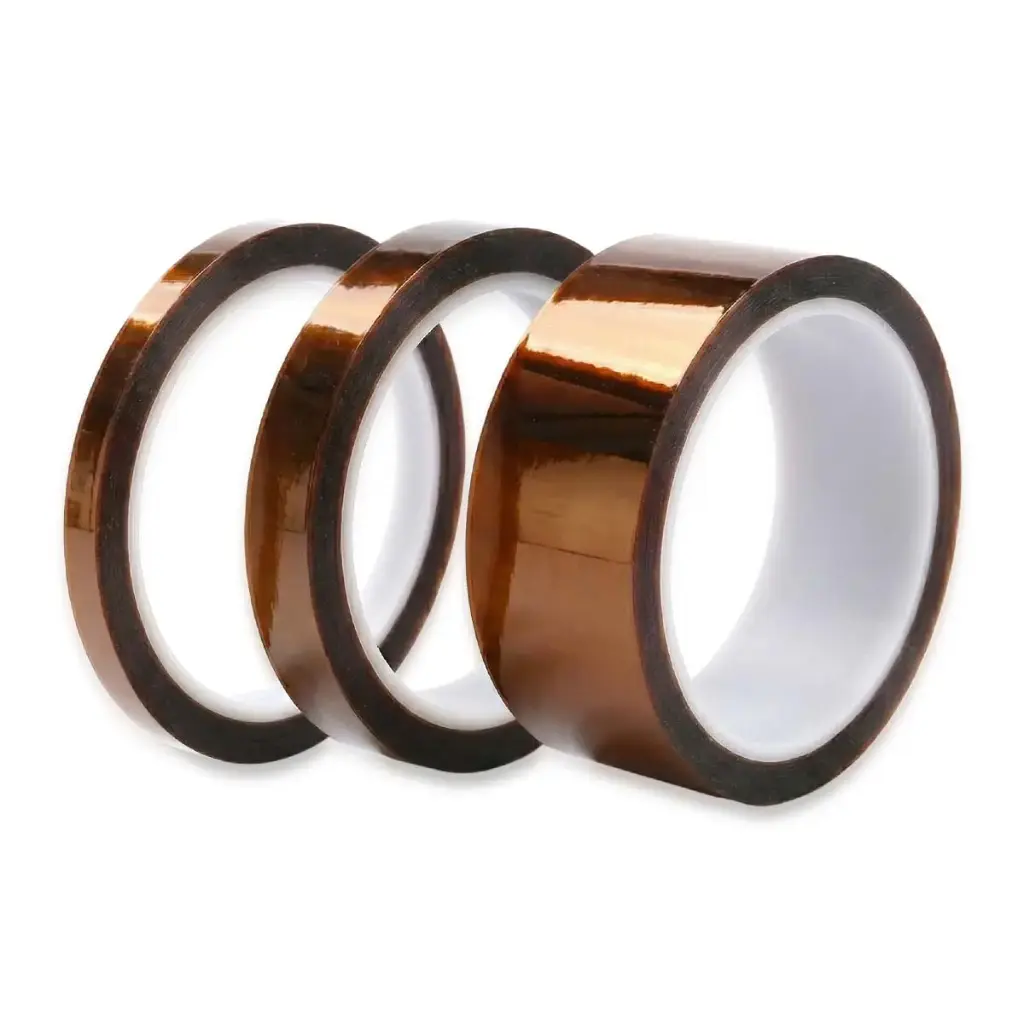 Polyimide (PI) Tape – 100 m Roll, 0.035 mm Thickness (10–30 mm Width Options) for Battery Cell Assembly