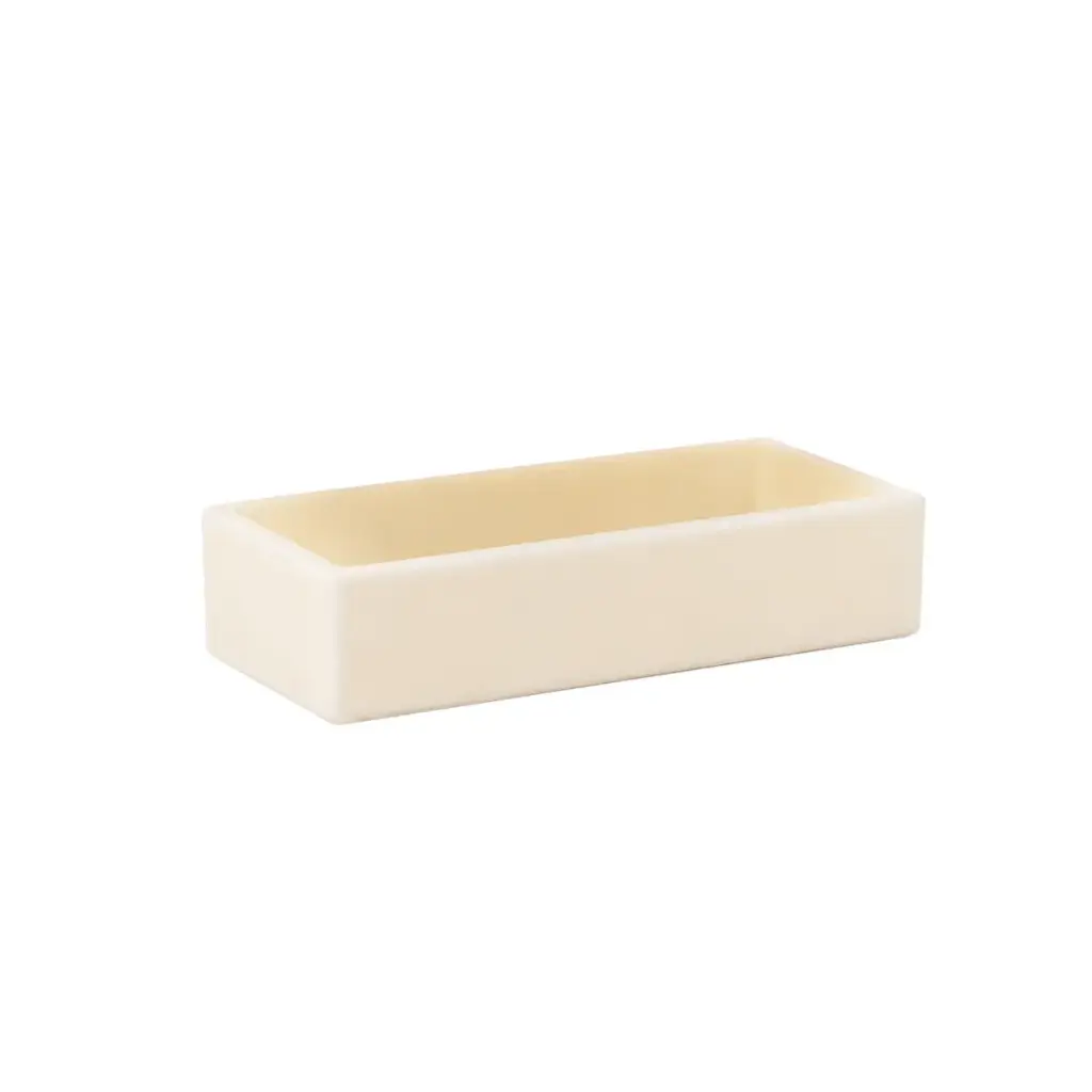 Alumina Boat – Open Type (≥99% Al₂O₃) – Standard Laboratory Series