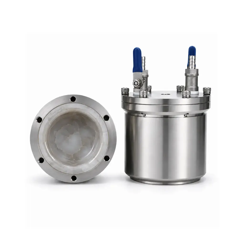 Vacuum Grinding Jar with Agate Liner