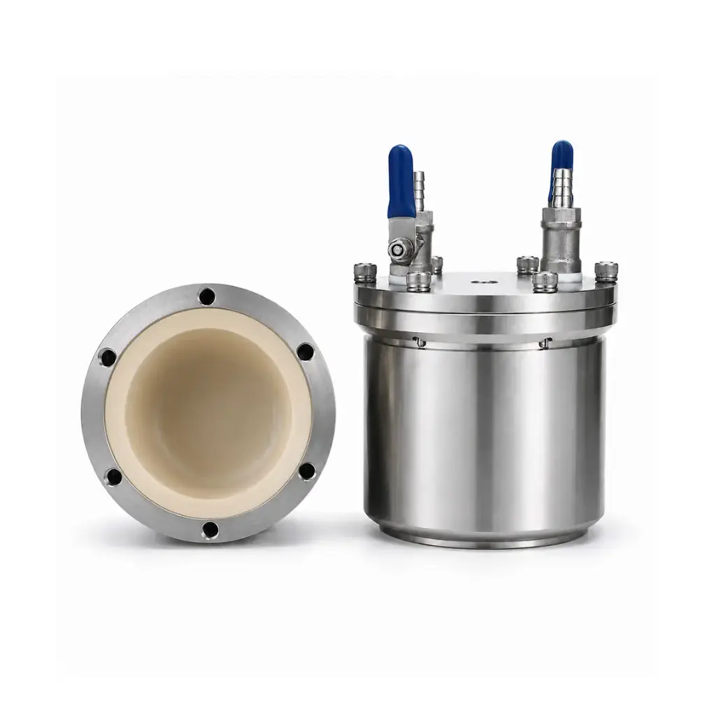 Vacuum Grinding Jar with Polyurethane Liner