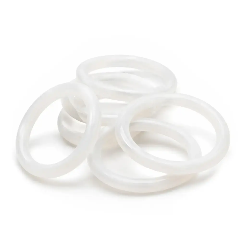 High-Temperature Silicone O-Rings — Furnace Tube Sealing