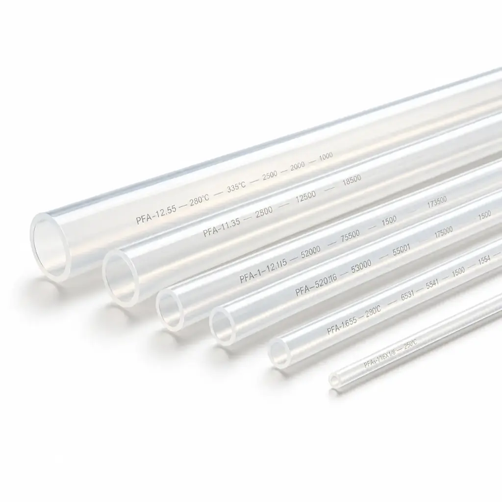 PFA Chemical-Resistant Tubing