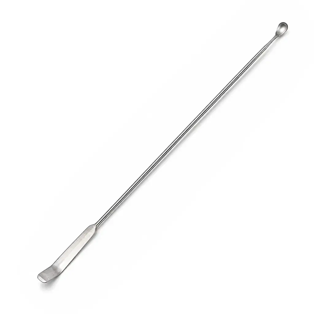 Stainless Steel Micro Spatulas — Double-Ended