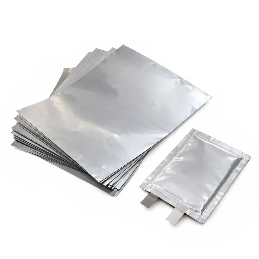 Pre-Cut Aluminum Laminated Film Sheets for Pouch Cells – 113 µm