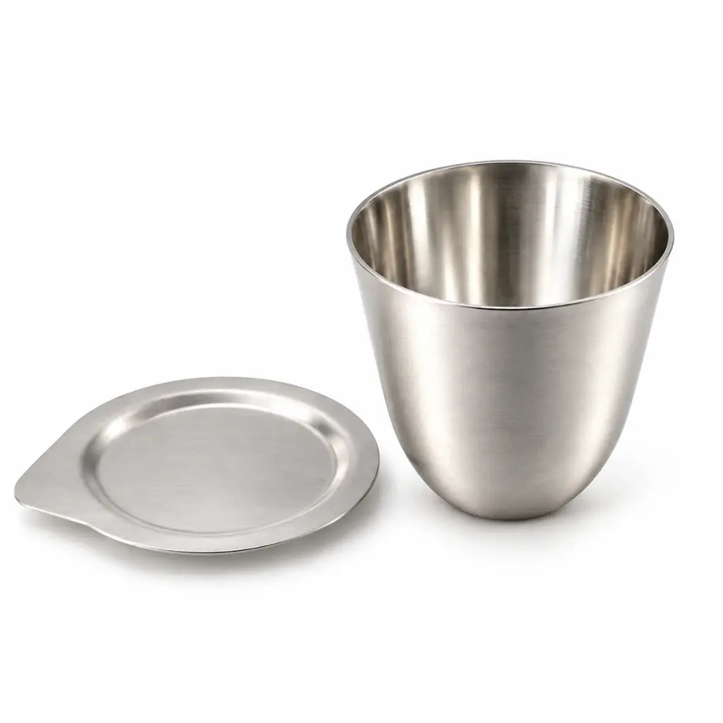S4R Platinum Crucibles with Lids – 10–100 mL, Pt ≥99.95%