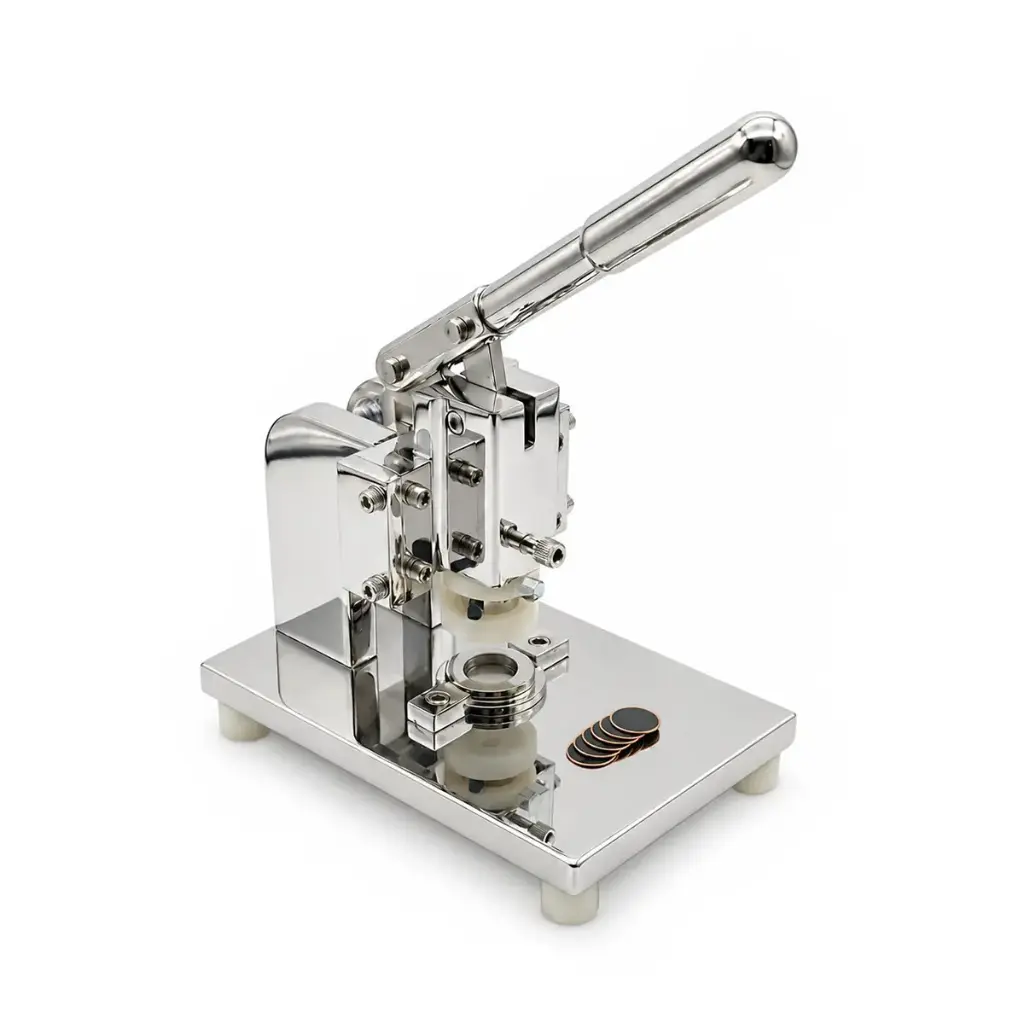 Compact Precision Disc Cutter for Battery Electrodes & Separators