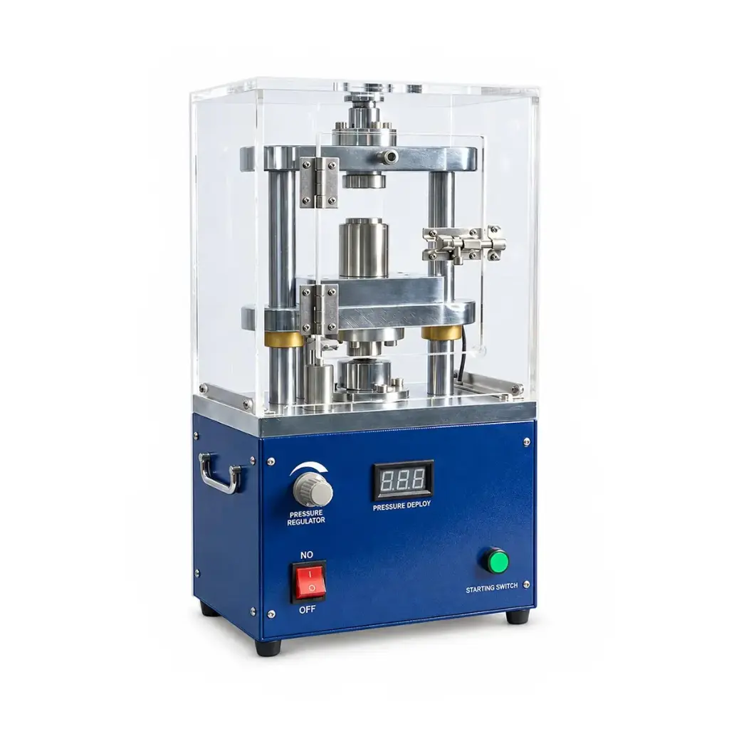 Electric Coin Cell Crimper with Digital Force Control