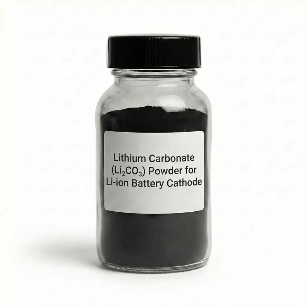 Lithium Carbonate (Li₂CO₃) Powder for Li-ion Battery Cathode & LiFePO₄ Preparation – 200 g