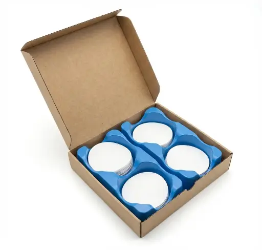 [S4R-BAT-SEP9007A] PTFE Membrane Separator Disc – 47 mm Diameter, 100 µm Thickness (0.2 µm Pore Size) – 100 pcs/Pack for Lithium-Air Battery Research