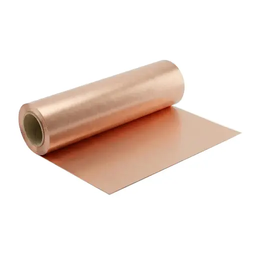 Composite Copper Foil (Cu/PET/Cu) Current Collector – 6.5 µm Thickness, 50 m Roll for Lithium-Ion Battery Fabrication
