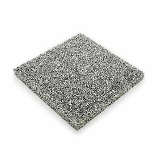 Aluminum Foam Sheet (Porous Al) Electrode Substrate – 200 × 300 mm, 0.3 mm or 1.6 mm Thickness for Battery Research