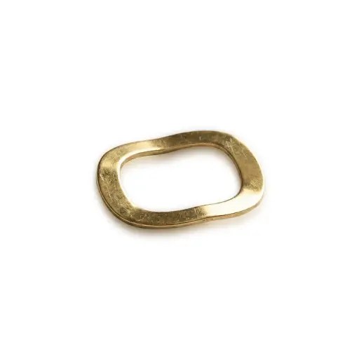 [S4R-BAT-CCC9013A] CR2032 Wave Spring – Gold Coated Stainless Steel for Battery Research