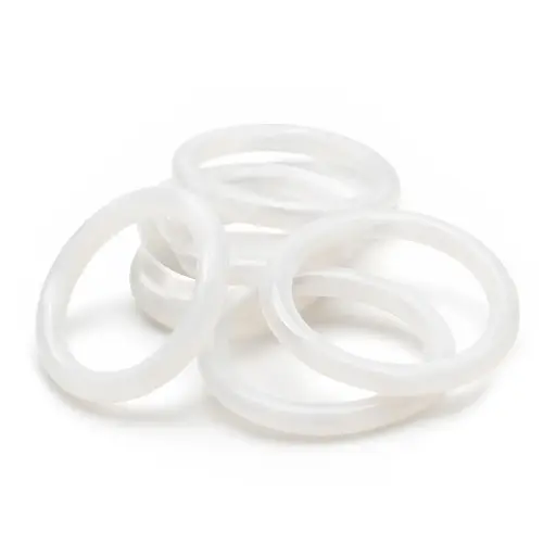 High-Temperature Silicone O-Rings — Furnace Tube Sealing