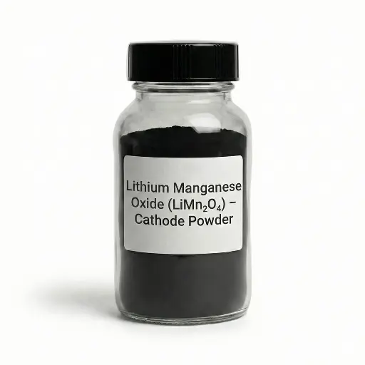 [S4R-ELM-CTP9005A] Lithium Manganese Oxide (LiMn₂O₄) Cathode Powder for Li-ion Battery Research – 200 g