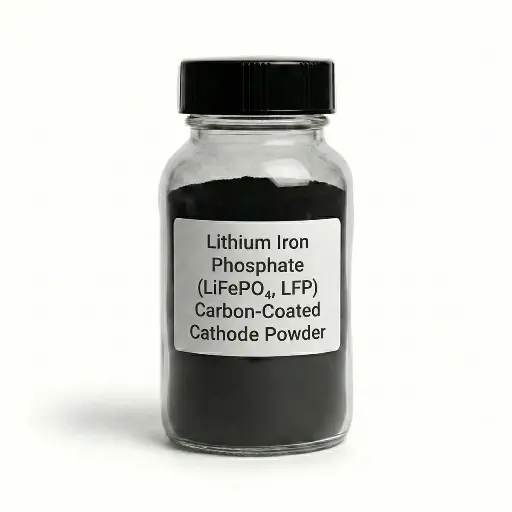 [S4R-ELM-CTP9003A] Lithium Iron Phosphate (LiFePO₄, LFP) Carbon-Coated Cathode Powder for Li-ion Battery Research – 150 g