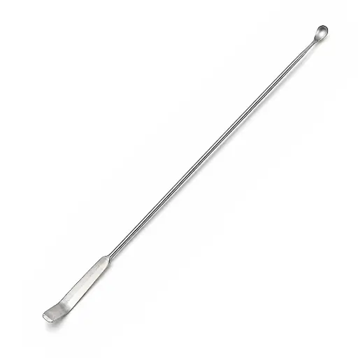 Stainless Steel Micro Spatulas — Double-Ended