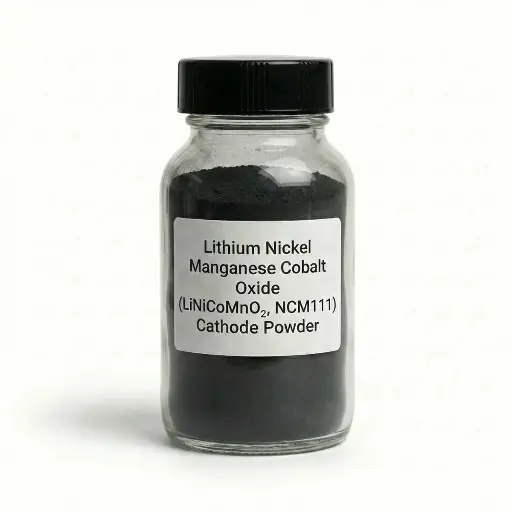 [S4R-ELM-CTP9008A] Lithium Nickel Manganese Cobalt Oxide (LiNiCoMnO₂, NCM111) Cathode Powder for Li-ion Battery Research – 200