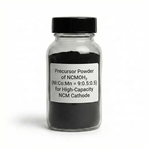 [S4R-ELM-CTP9016A] Precursor Powder of NCMOH₂ (Ni:Co:Mn = 9:0.5:0.5) for High-Capacity NCM Cathode Research – 200 g